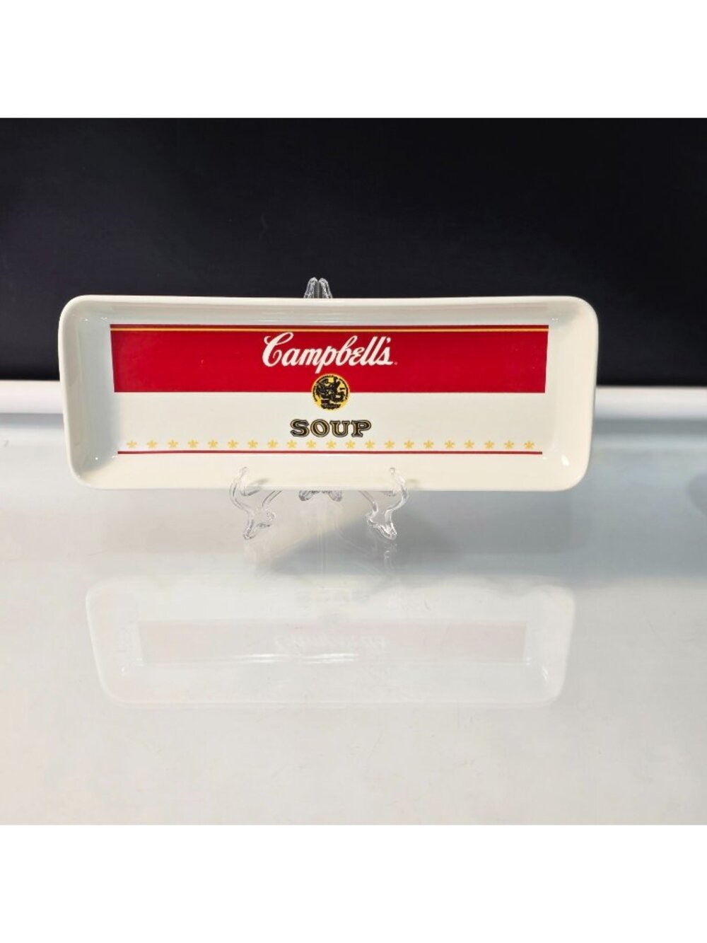 Vintage Campbell's Soup Rectangular Serving Platter 14.75" x 5.5"